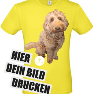 T-shirt mit Foto oder Logo und dein Text